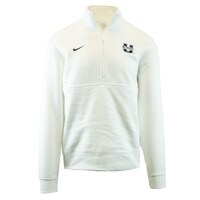 Men's utah state nike 1/4-zip sweatshirt white